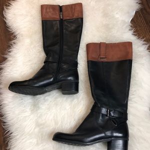 Two tone Bandolino boots l